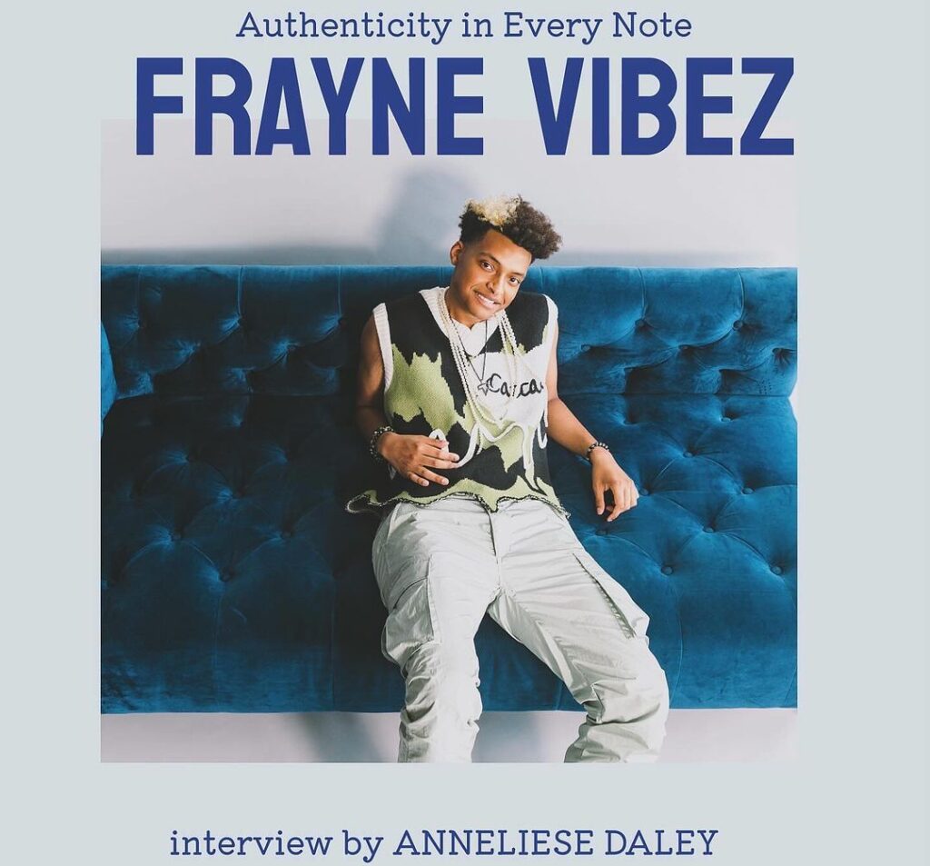 These Days Magazine - Frayne Vibez Cover Photo